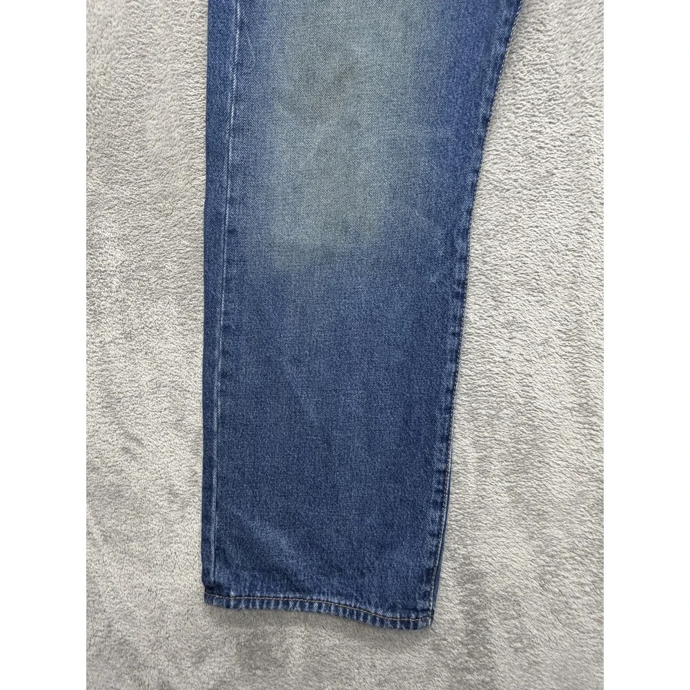 Levis 501 Jeans Mens Measured 38x29‎ Blue Medium Wash Straight Leg Denim Pants